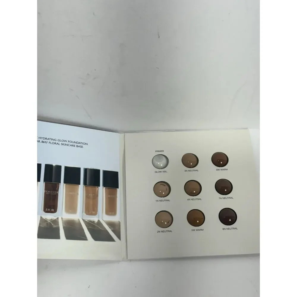 2 Sample DIOR Foreve Hydrating Glow Foundation Diorshow Max 4D Lash Primer Serum